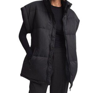 NWT. Over Size Vest. Black.